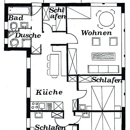 アパート Sonnenhuegel サース フェー